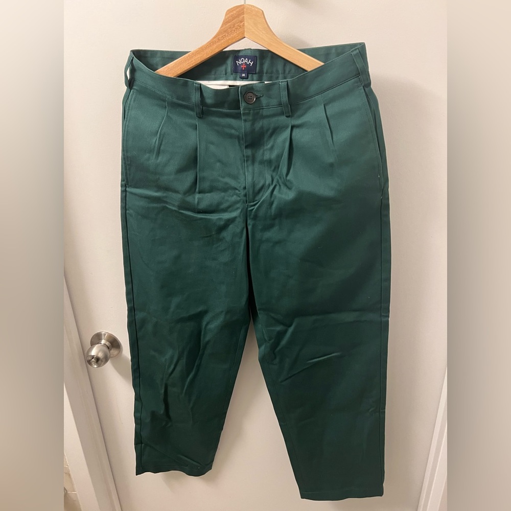 Noah Twill Double-Pleat Pants - Size 30